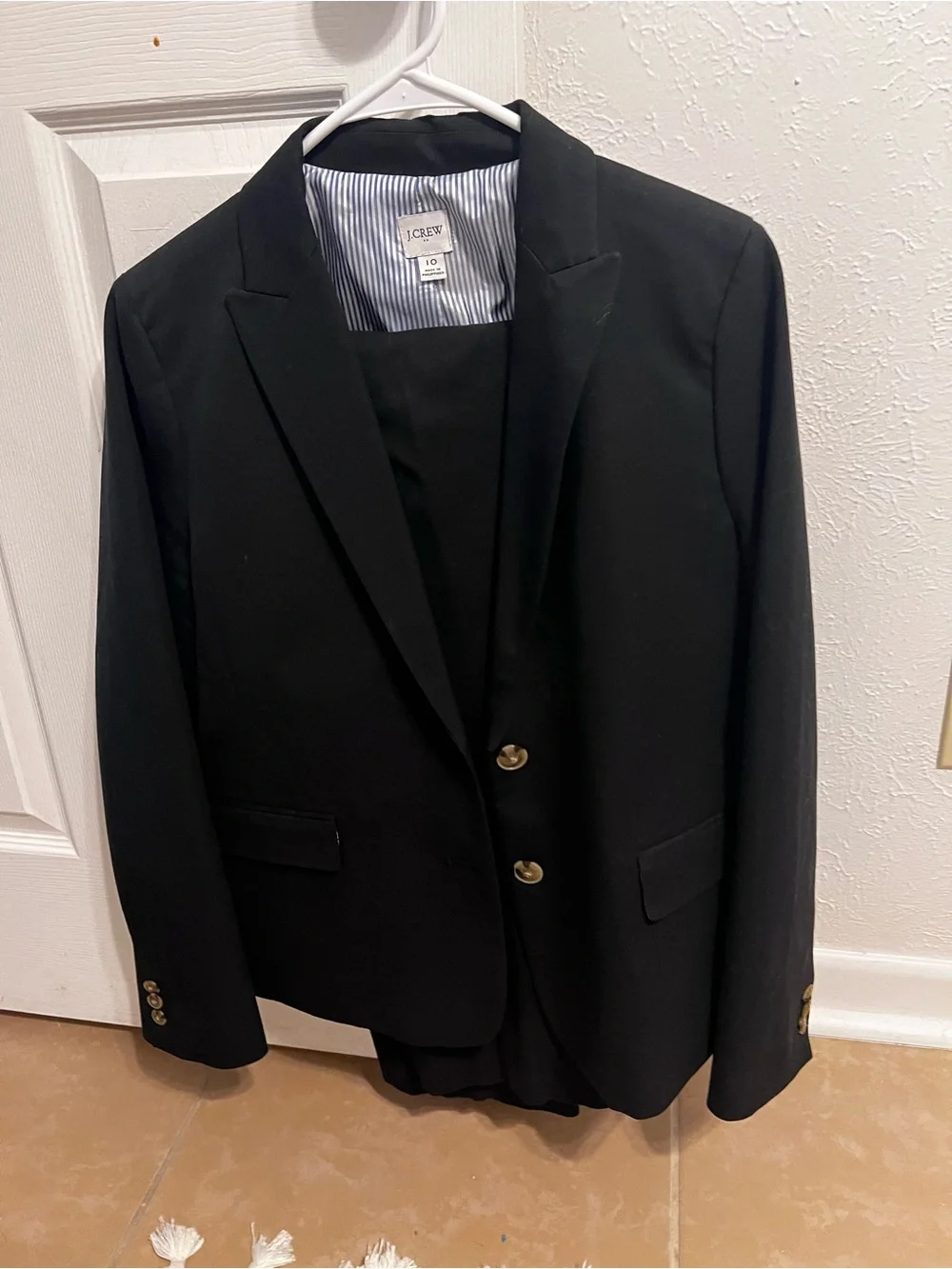 J. Crew Navy Women's Blazer and Pant Set